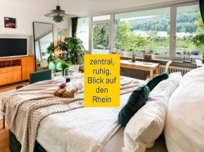 Perfekt für Pärchen, Apartment mit Rheinblick und kostenlosem Parkplatz